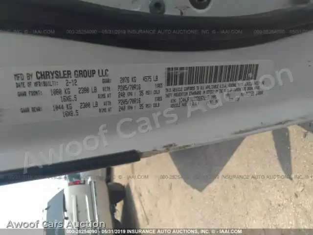 2012 Jeep Patriot 1C4NJRBB3CD597955 — Iaai auction photo 9
