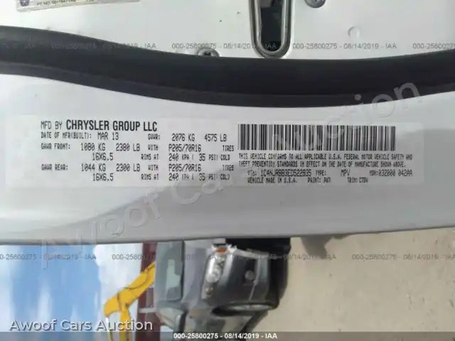 2014 Jeep Patriot 1C4NJRBB3ED522935 — Iaai auction photo 9