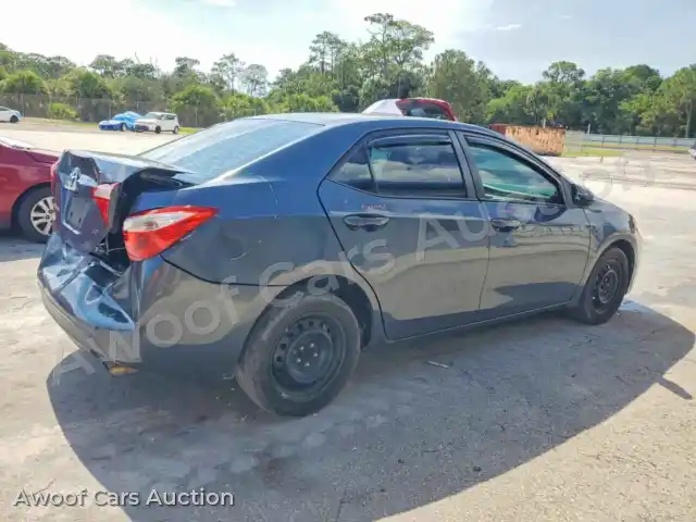 2014 Toyota Corolla 2T1BURHE5EC004818 — Copart auction photo 3