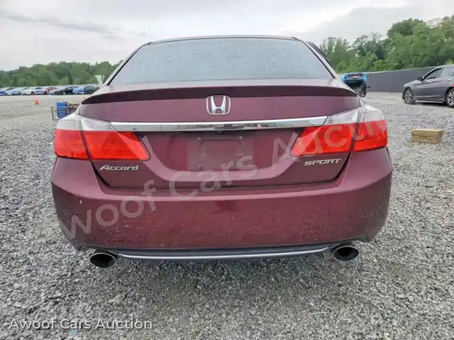 2013 Honda Accord 1HGCR2F52DA176051 — Copart auction photo 6