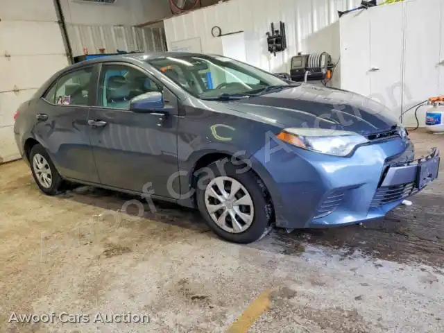 2015 Toyota Corolla 2T1BPRHE0FC314173 — Copart auction photo 4