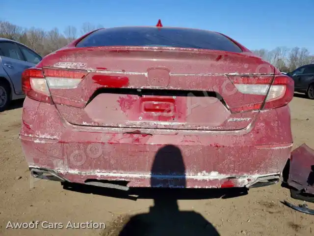 2018 Honda Accord 1HGCV1F36JA016609 — photo 6 de la vente Copart
