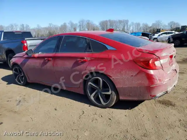 2018 Honda Accord 1HGCV1F36JA016609 — photo 2 de la vente Copart