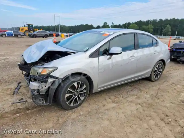 2013 Honda Civic 19XFB2F86DE052193 — Copart auction photo 1