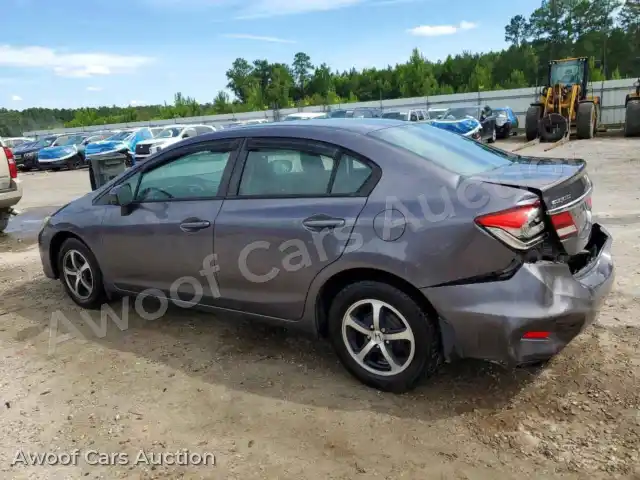 2015 Honda Civic 19XFB2F77FE292752 — Copart auction photo 2