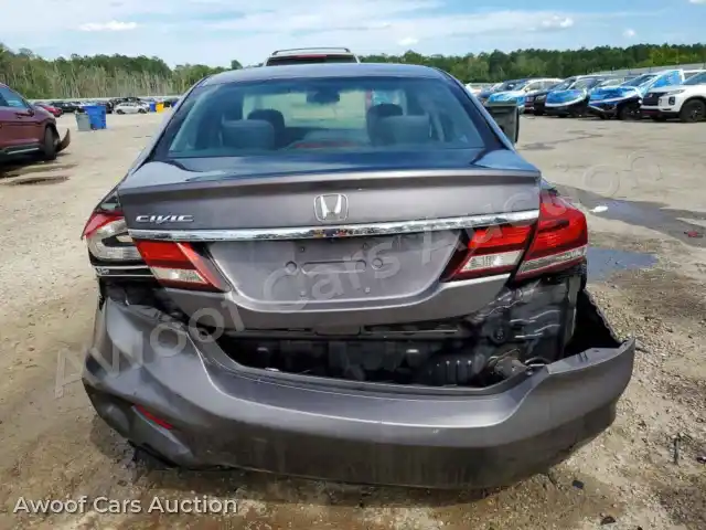 2015 Honda Civic 19XFB2F77FE292752 — Copart auction photo 6