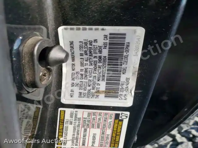 2005 Toyota Corolla 1NXBR32E15Z559934 — hoton gwanjo Copart na 12