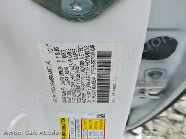 2018 Honda Accord 1HGCV1F44JA028346 — photo 12 de la vente Copart