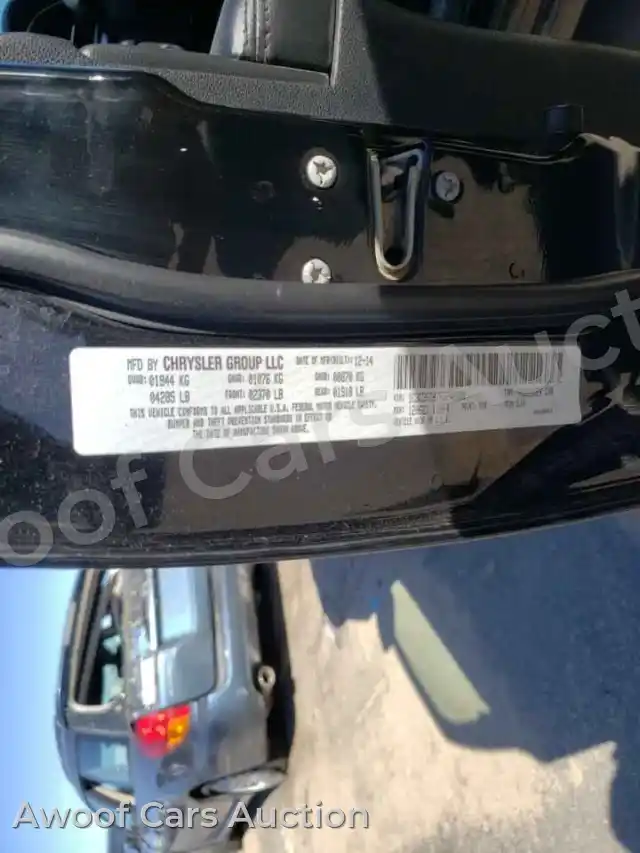 2015 Dodge Dart 1C3CDFCB7FD242680 — Copart auction photo 10