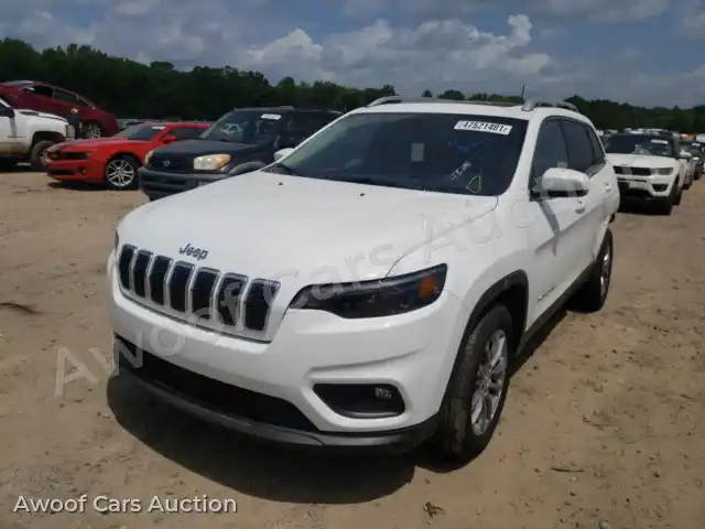 2021 Jeep Cherokee 1C4PJLLB5MD187650 — Copart auction photo 2