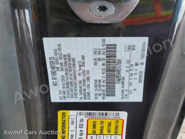 2024 Ford ALL Models 1FA6P8TH4R5117804 — hoton gwanjo Copart na 13
