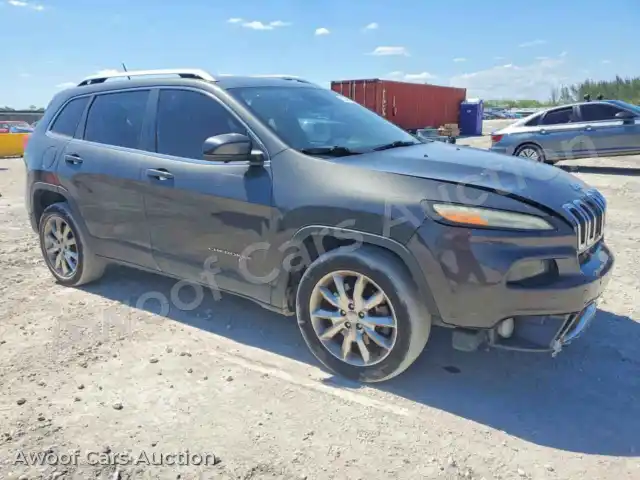 2014 Jeep Cherokee 1C4PJLDS3EW217071 — Copart auction photo 4