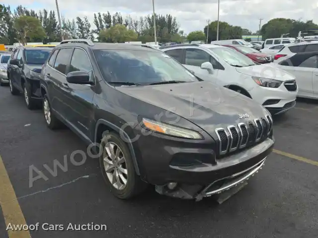 2014 Jeep Cherokee 1C4PJLDS3EW217071 — Manheim auction photo 3