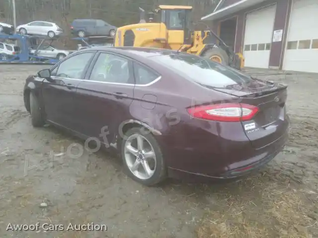 2013 Ford Fusion 3FA6P0H70DR288167 — Copart auction photo 3