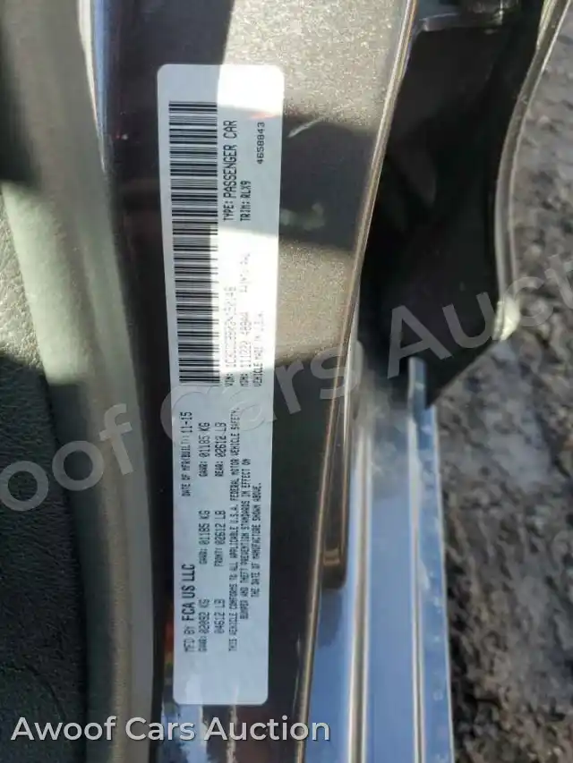 2016 Chrysler 200 1C3CCCBB0GN150146 — Copart auction photo 12