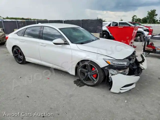 2018 Honda Accord 1HGCV1F32JA255557 — photo 4 de la vente Copart