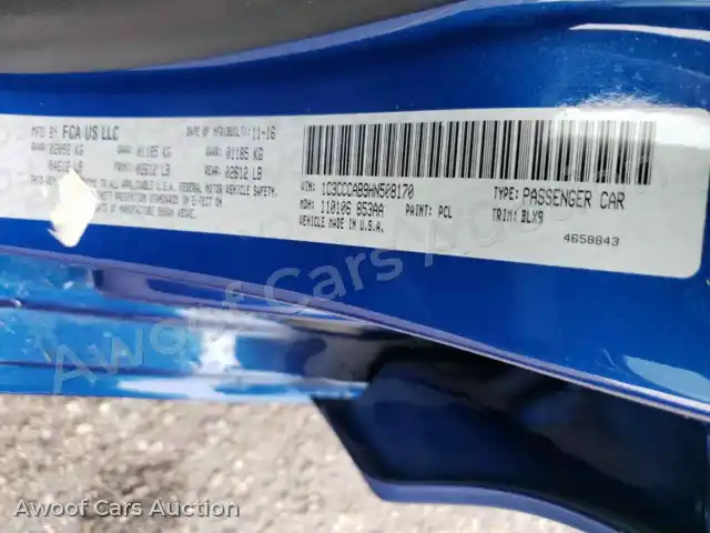 2017 Chrysler 200 1C3CCCAB9HN508170 — Manheim auction photo 30