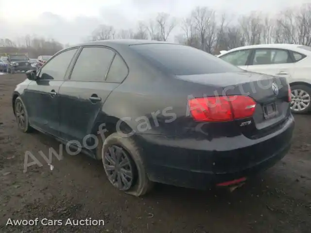2011 Volkswagen Jetta 3VW2K7AJ3BM042856 — Copart auction photo 3