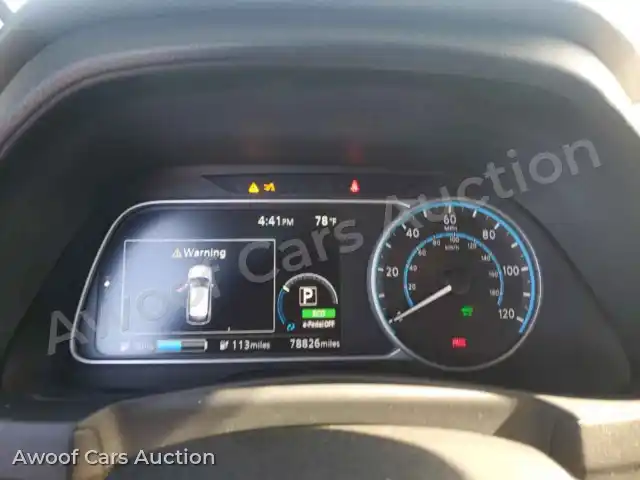 2020 Nissan Leaf 1N4BZ1DPXLC304876 — hoton gwanjo Copart na 9
