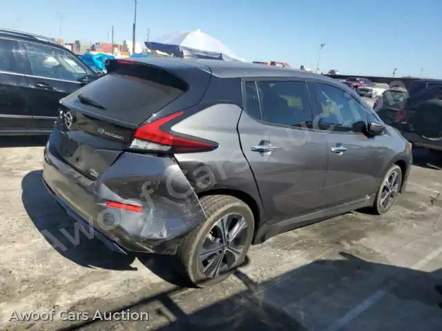 2020 Nissan Leaf 1N4BZ1DPXLC304876 — hoton gwanjo Copart na 3