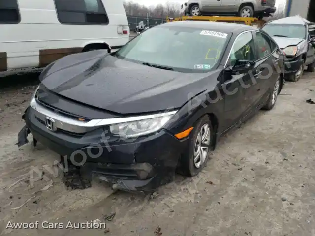 2017 Honda Civic 19XFC2F52HE225605 — Copart auction photo 2