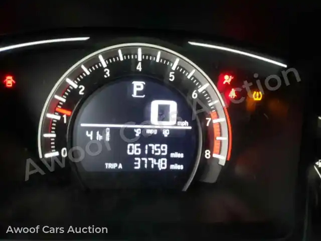 2017 Honda Civic 19XFC2F52HE225605 — Copart auction photo 8