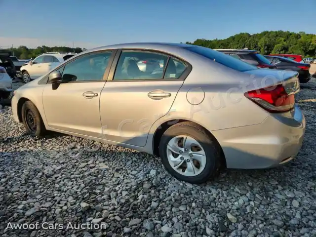 2015 Honda Civic 19XFB2F50FE245321 — Copart auction photo 2