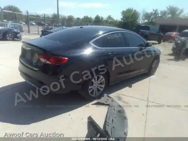 2015 Chrysler 200 1C3CCCAB5FN734610 — photo 4 de la vente Iaai