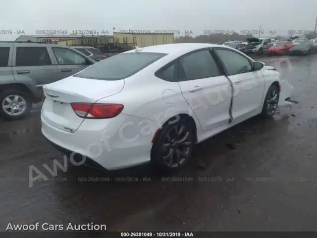 2015 Chrysler 200 1C3CCCBG7FN625706 — Iaai auction photo 4