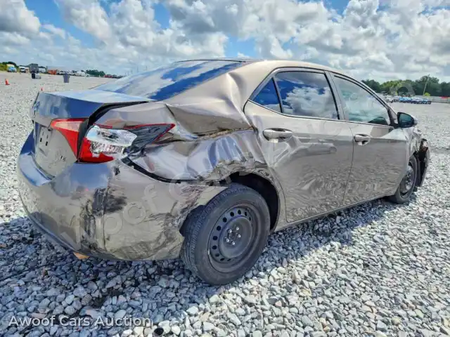 2019 Toyota Corolla 2T1BURHE4KC242011 — Copart auction photo 3