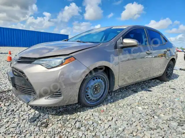 2019 Toyota Corolla 2T1BURHE4KC242011 — Copart auction photo 1