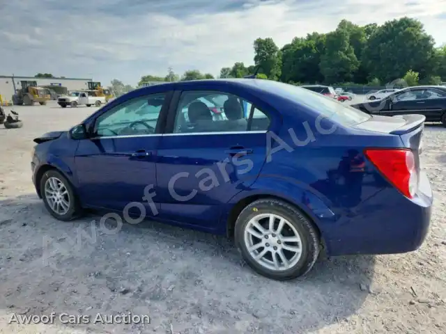 2013 Chevrolet Sonic 1G1JC5SH2D4174137 — photo 2 de la vente Copart