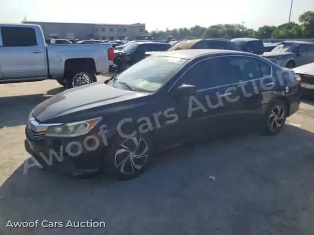 2016 Honda Accord LX 1HGCR2F36GA065862 — Copart auction photo 1