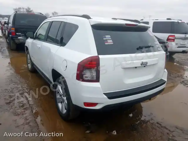 2017 Jeep Compass 1C4NJCBA7HD123972 — hoton gwanjo Copart na 3