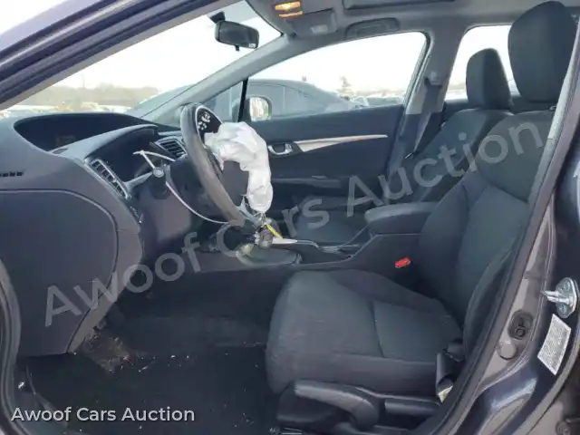 2015 Honda Civic 19XFB2F86FE265762 — Copart auction photo 7