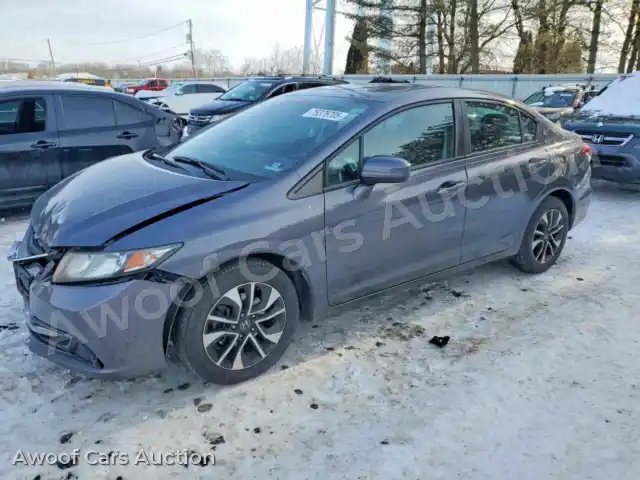 2015 Honda Civic 19XFB2F86FE265762 — Copart auction photo 1