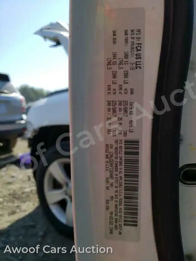 2015 Jeep Compass 1C4NJDEB4FD324087 — Copart auction photo 13