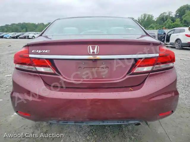 2014 Honda Civic 19XFB2F55EE051723 — Copart auction photo 6