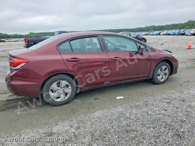 2014 Honda Civic 19XFB2F55EE051723 — Copart auction photo 3