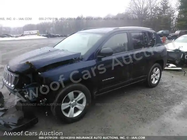 2014 Jeep Compass 1C4NJDBB7ED774108 — Iaai auction photo 2