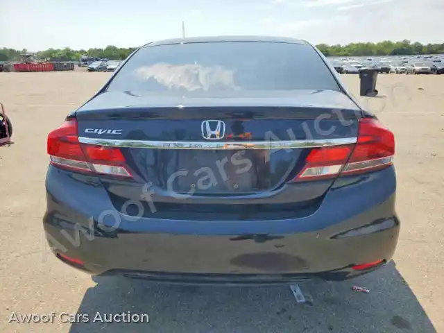 2014 Honda Civic 19XFB2F59EE252346 — photo 6 de la vente Copart
