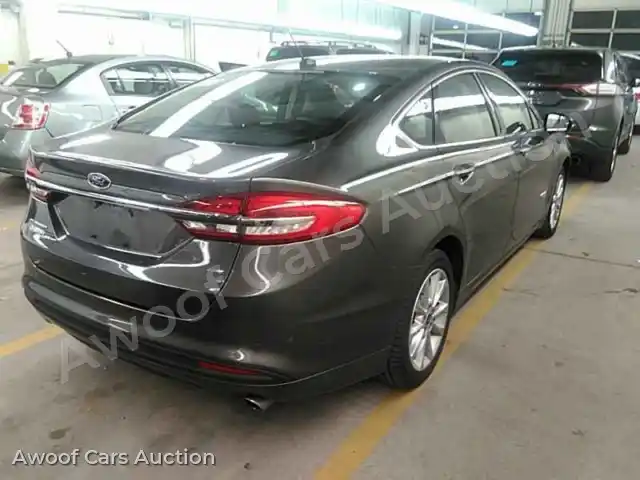 2017 Ford Fusion 3FA6P0PU1HR268412 — Manheim auction photo 2