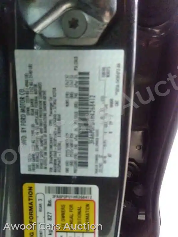 2017 Ford Fusion 3FA6P0PU1HR268412 — Manheim auction photo 6