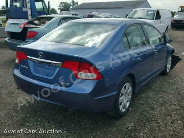 2011 Honda Civic LX 19XFA1F50BE011087 — photo 4 de la vente Copart