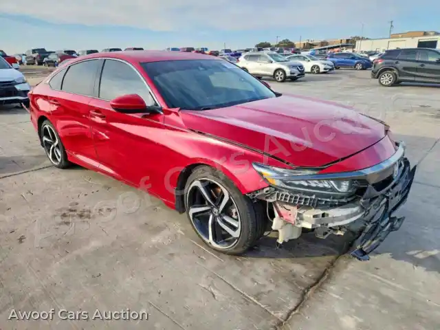 2019 Honda Accord 1HGCV1F38KA101193 — Copart auction photo 4