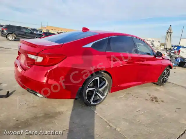 2019 Honda Accord 1HGCV1F38KA101193 — Copart auction photo 3