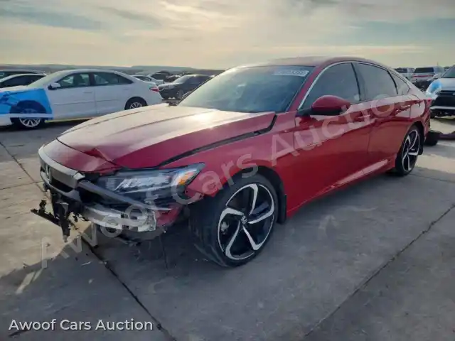 2019 Honda Accord 1HGCV1F38KA101193 — Copart auction photo 1