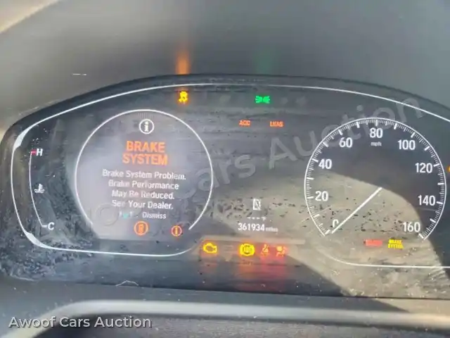 2019 Honda Accord 1HGCV1F38KA101193 — Copart auction photo 9