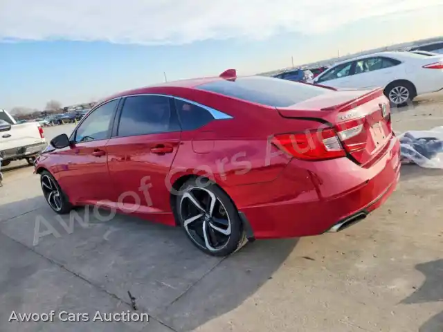 2019 Honda Accord 1HGCV1F38KA101193 — Copart auction photo 2