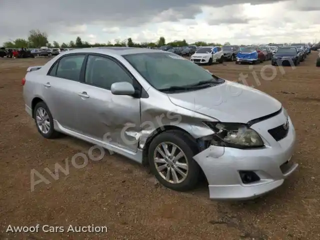 2009 Toyota Corolla 1NXBU40E99Z024542 — hoton gwanjo Copart na 4